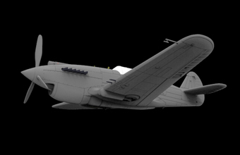 Сборная модель Curtiss P-40C(Hawk 81-A2) Fighter -AVG ’Flying Tigers’