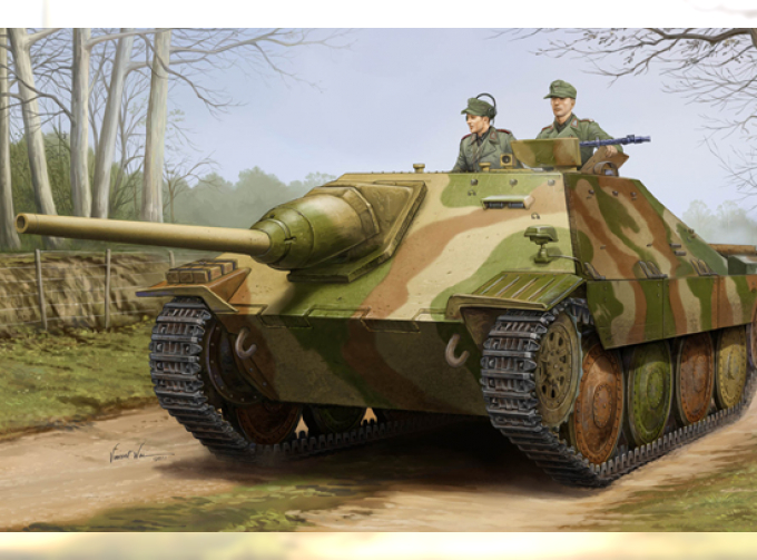 Сборная модель САУ Hetzer STARR