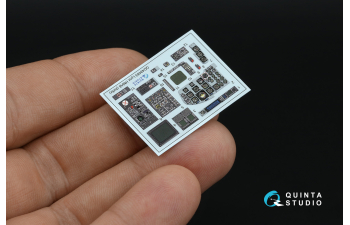 3D Декаль интерьера кабины Lynx HMA8 (Airfix) (с 3D-печатными деталями)