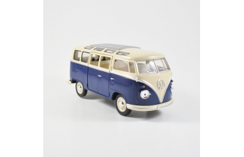 VOLKSWAGEN Bulli T1 (1962), blau/beige