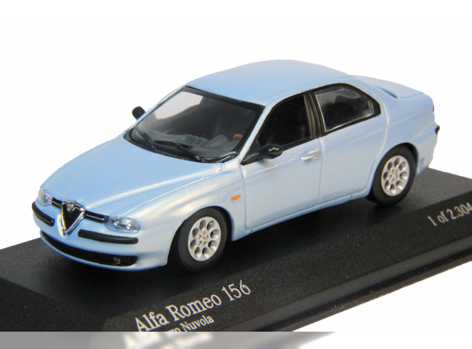 ALFA ROMEO 156 Saloon (1997), nuvola blue