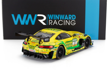 MERCEDES BENZ Amg Gt3 Evo Team Winward №22 Dtm Season (2024) Lucas Auer, Yellow Green