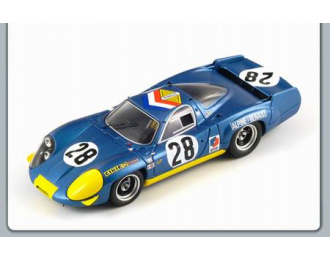 ALPINE A 220 №28 Le Mans (A.de Cortanze - J.Vinatier) 1969, blue