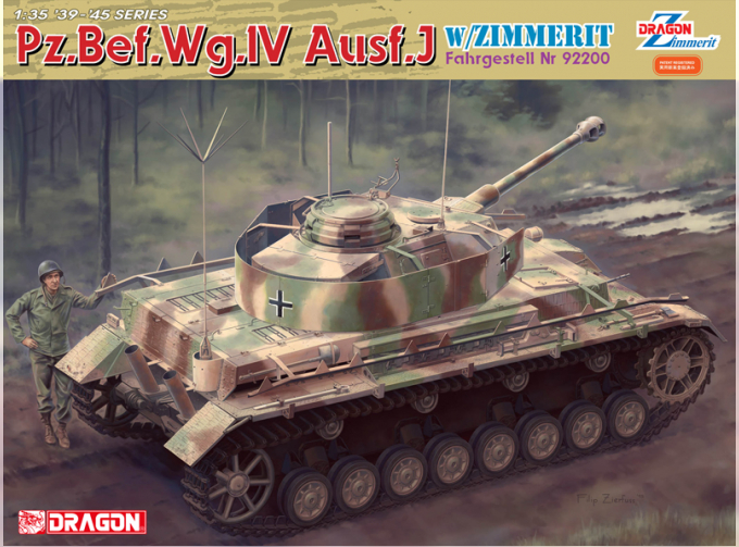 Сборная модель Танк Pz.Bef.Wg.IV Ausf.J