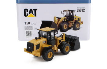CATERPILLAR Cat938 Ruspa Gommata - Scraper Tractor Wheel Loader, Yellow Black