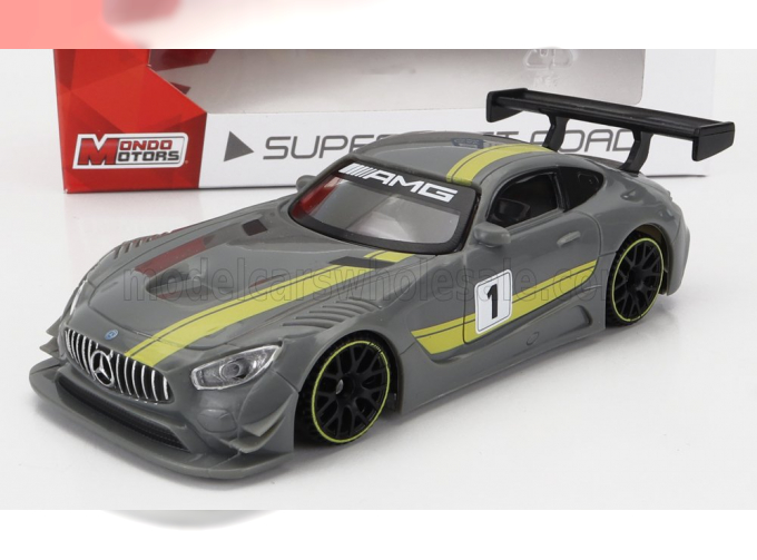 MERCEDES BENZ Amg Gt3 N 1 Presentation 2015, Matt Grey Yellow