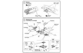Набор дополнений Fw 190 A5/A7 - engine conversion set for TAM