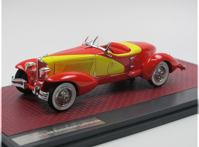 CORD L-29 Speedster by LaGrande 1931 Yellow/Red