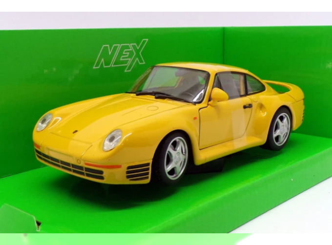 Porsche 959 желтый