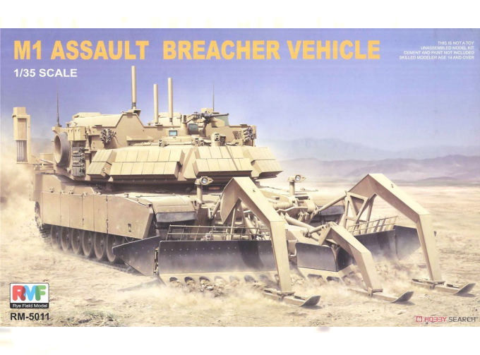 Сборная модель M1 Assault Breacher Vehicle