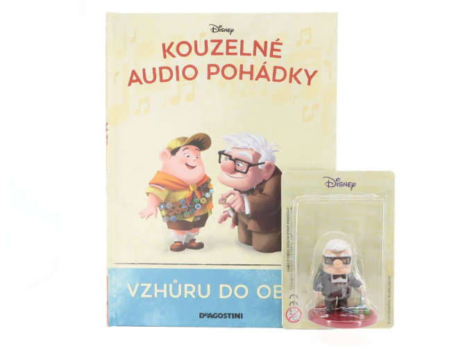 Волшебные аудиосказки Диснея №40: Вверх к облакам, книга с фигуркой