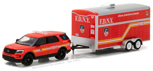 FORD Explorer "Fire Department City of New York" FDNY "FDNY Special Operations Command" (2016), red