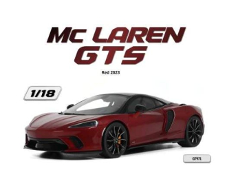 McLAREN GTS (2023), red