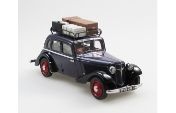 ADLER Trumpf Junior 4dr sedan Vienna taxi (1937-41), black