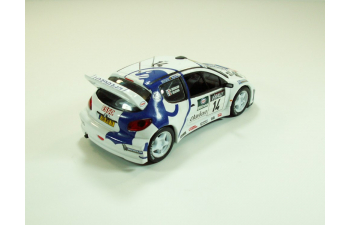 PEUGEOT 206 WRC F.Delecour-D.Grateloup Tour de Corse (1999), белый