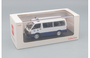 JINBEI Haise SY6480 / TOYOTA Hiace H100 China Police, white / blue