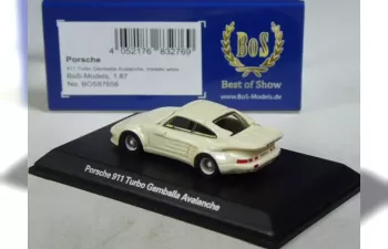 PORSCHE 911 Turbo Gemballa Avalanche (1986), white