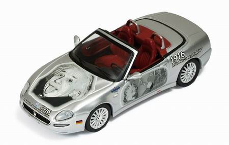 MASERATI SPYDER CAMBIOCORSA 2002 Silver (MASERATI 90th Anniversary - Einstein)