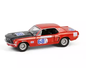 FORD Mustang GT Coupe #68 Charlie Henry Race Car (1968)