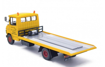 MERCEDES-BENZ L608D Эвакуатор, желтый