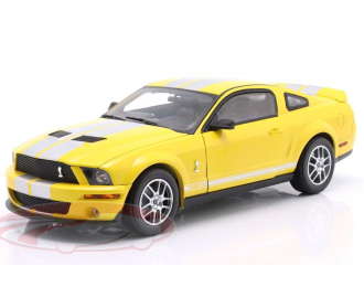 FORD Mustang Shelby GT500 (2007), yellow