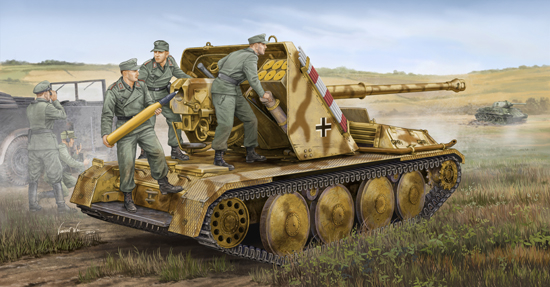 Сборная модель САУ Waffentrager 8,8cm PAK-43