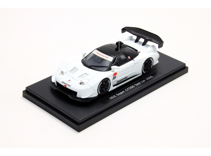 Honda NSX SuperGT (GT500) no.99 Test car (2006), white/black