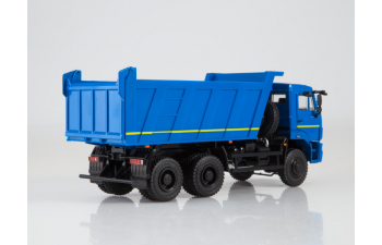Камский грузовик 6522 самосвал, синий