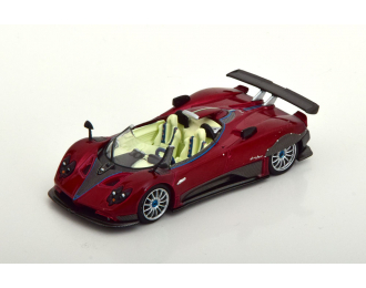 PAGANI Zonda HP Barchetta, red metallic grey