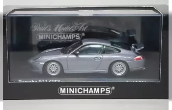 PORSCHE 911 type 996 GT3 Mk I (1999), metallic grey