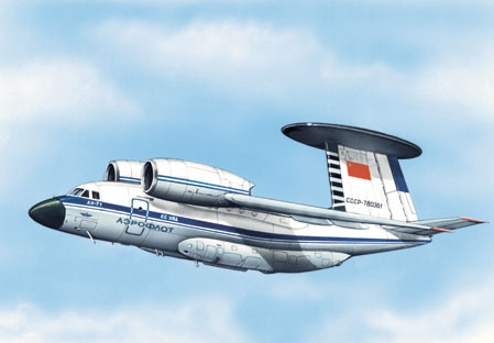 Сборная модель Самолет раннего радиолокационного обнаружения Ан-71