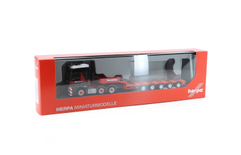 MAN TGX GX SZ 6x2, black / red