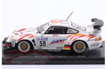 PORSCHE 911 (993) GT2 R №59 24h LeMans Wolfgang Kaufmann, Yukihiro Hane, Katsunori Iketani (2000)