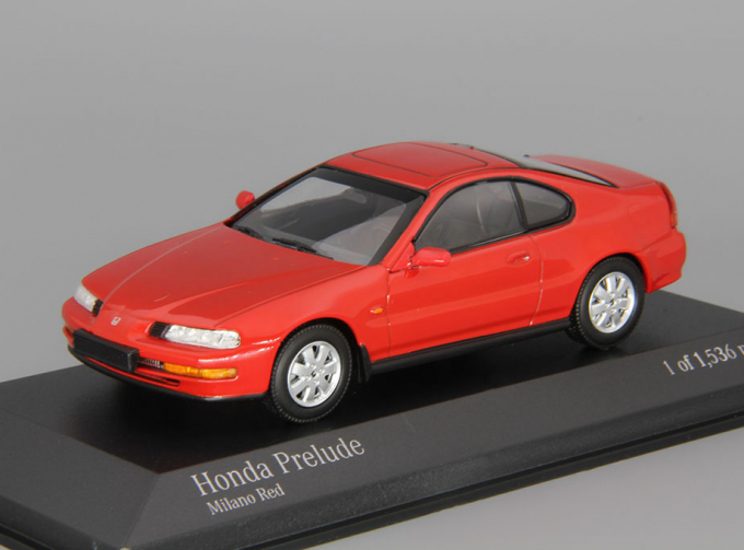 HONDA Prelude (1992), red