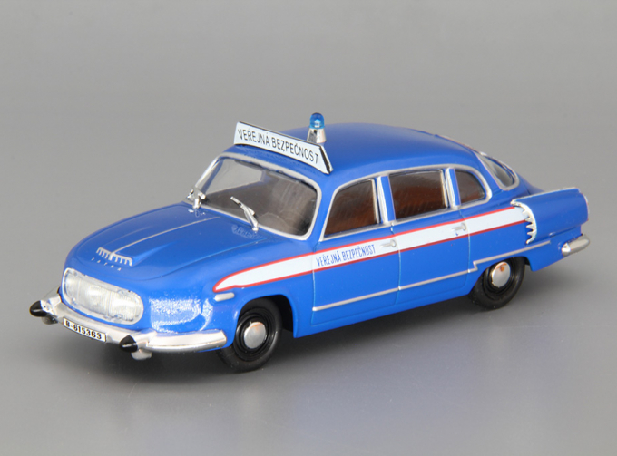 TATRA 603  Полиция Чехословакии, Полицейские Машины Мира 57, blue