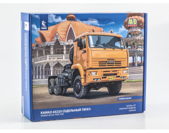 Сборная модель КАМАZ-65225 седельный тягач