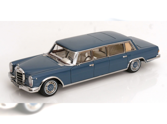 MERCEDES-BENZ 600 LWB W100 Pullman (1963-1981), blue