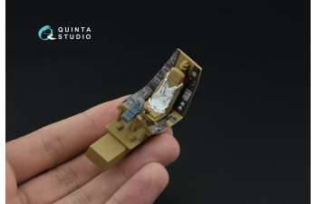 3D Декаль интерьера кабины Ка-50 (черные панели) (Italeri) (с 3D-печатными деталями)