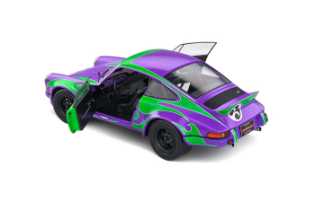PORSCHE 911 RSR No 3 Hippie Tribute (1973), purple / green