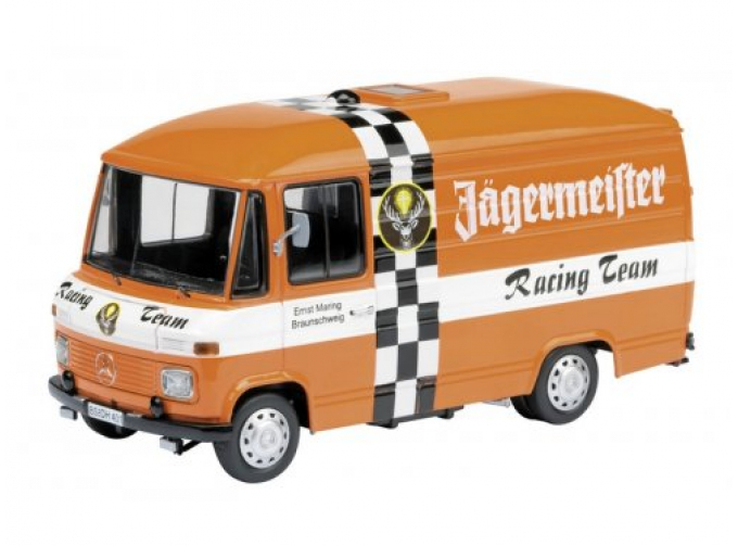 MERCEDES-BENZ L408 фургон с окнами JÄGERMEISTER 1970, orange