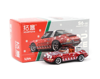 PORSCHE 964 Targa Singer 2023 (New Year), red