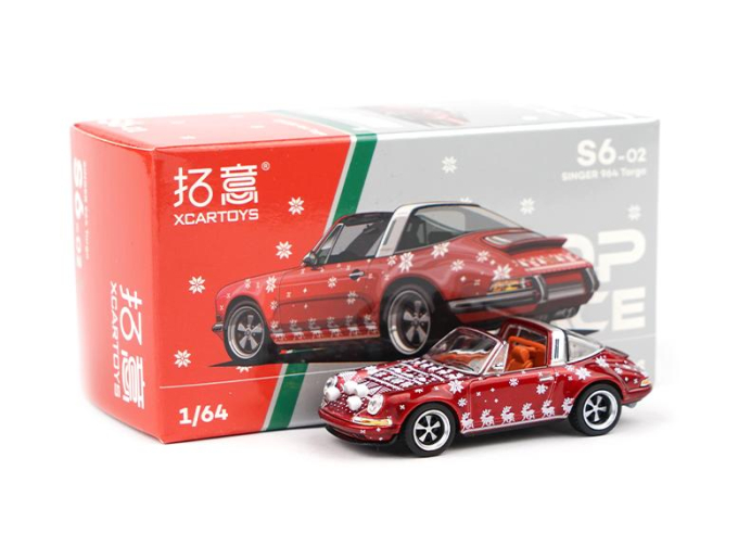 PORSCHE 964 Targa Singer 2023 (New Year), red