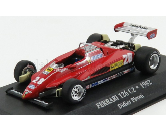 FERRARI F1 126 C2 №28 Season (1982) D.pironi, Red