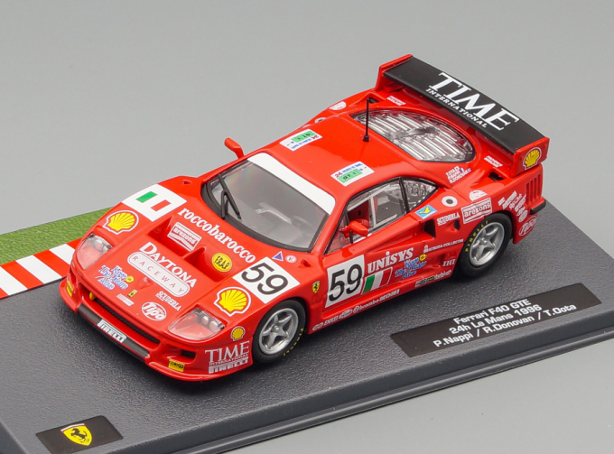 Ferrari F40 GTE - 24h Le Mans 1996 P. Nappi - R. Donovan - T. Oota