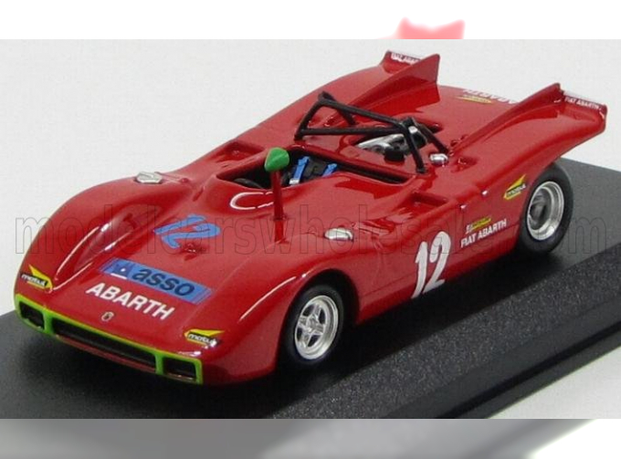 ABARTH Sp2000 N 12 Targa Florio 1971 Taramazzo - Ostini, Red