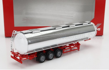 TRAILER Trailer Tanker For Truck - Rimorchio, Chrome Red