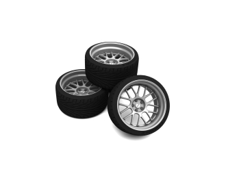 Набор дисков WORK MEISTER M1R 19 дюймов (с покрышками)