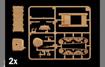 Сборная модель IVECO FIAT Tank Ansaldo M13/40 Military 1942
