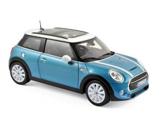 MINI COOPER S 2015 Electric Blue Metallic/White