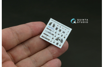 3D Декаль интерьера кабины Mirage 2000B (Modelsvit)